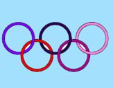 Coloring page Olympic rings painted byaurora4-96012