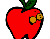 Coloring page Apple III painted byDieguinho