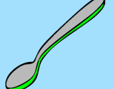 Coloring page Spoon painted byaurora8012