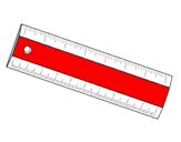 Coloring page Ruler painted byanonymous