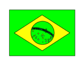 Coloring page Brazil painted by72011