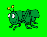 Coloring page Grasshopper 2 painted byL DRAGOA