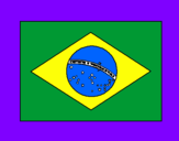Coloring page Brazil painted byBruce