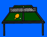 Coloring page Ping pong painted byDRAGEN