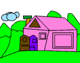 Coloring page House 7 painted byEmely 