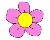 Coloring page Flower 3 painted byButr fliy