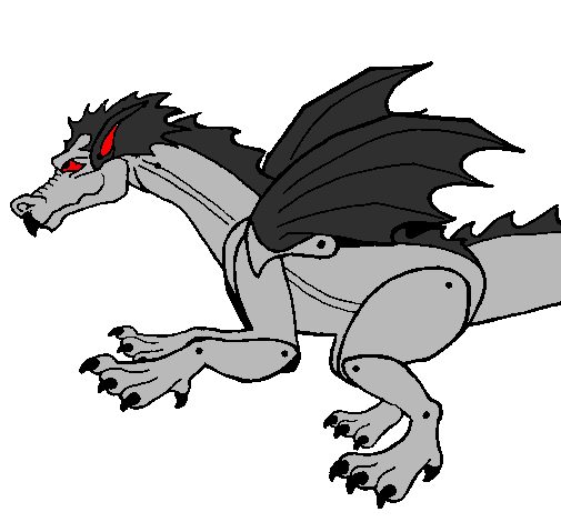 Fierce dragon