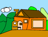 Coloring page House 7 painted byIshanika