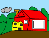 Coloring page House 7 painted bymia