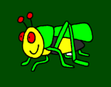 Coloring page Grasshopper 2 painted byLuis Mario Aguayo