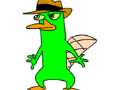 Coloring page Perry painted bykevim herrera