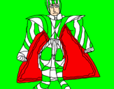 Coloring page Emperor painted byArmands