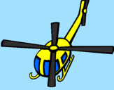 Coloring page Helicopter V painted byHeitor