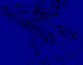 Coloring page Snowmobile jump painted byjutghjk,m 333333333333335