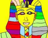 Coloring page Tutankamon painted byjoshua