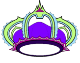 Coloring page Royal crown painted bykate