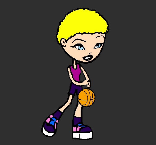 Female basketball player