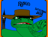 Coloring page Rattlesmar Jake painted byjoseph
