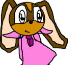 Coloring page Cream rabbit painted bylaerke.h