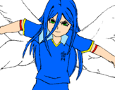 Coloring page Inazuma painted byHanan Wazzy