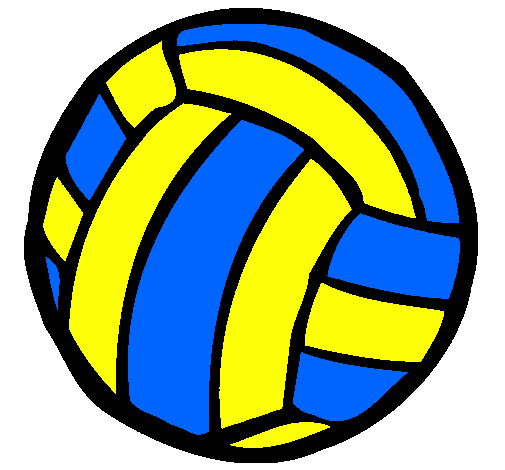 cartoon volleyball ball