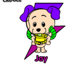 Coloring page Jay painted bymari