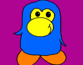 Coloring page Penguin 2 painted bymariana