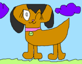Coloring page Dog 6 painted bymariana