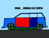 Coloring page Dodge painted bysi