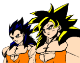 Coloring page Dragon Ball painted byhanan wazzy
