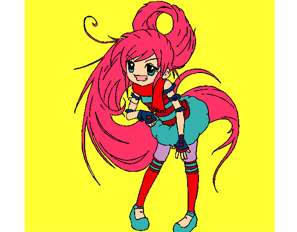 Coloring page Idol painted bymardeniss