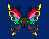 Coloring page Emo butterfly painted byBrianna 