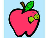 Coloring page Apple III painted bySteph