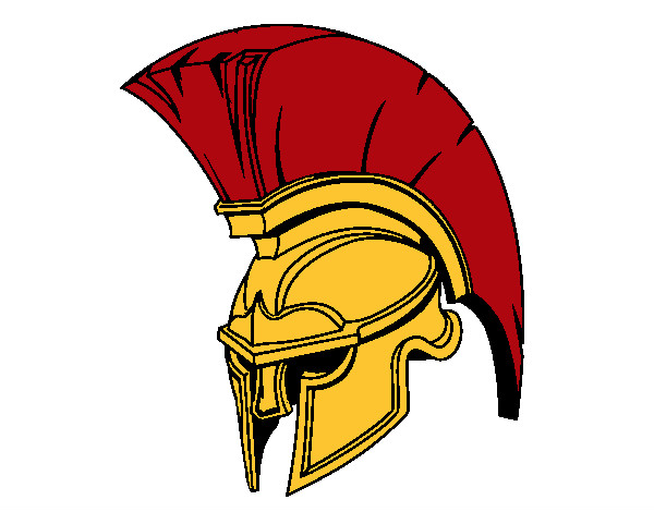 Coloring page Helmet painted byfeffy