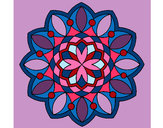 Coloring page Mandala 20 painted bymajja