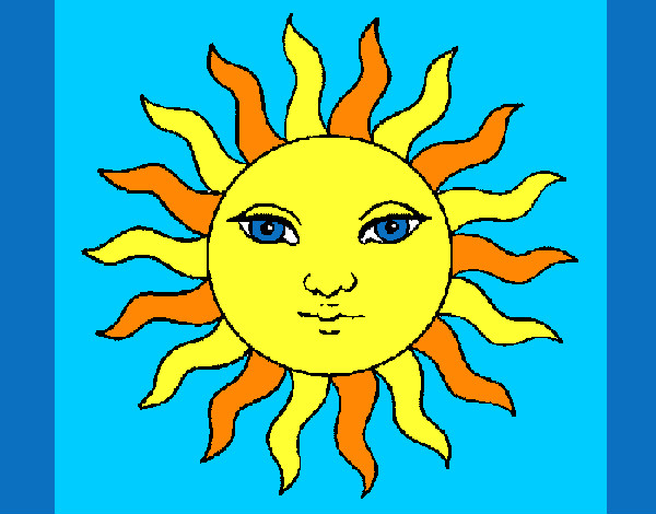 Coloring page Sun painted bymajja