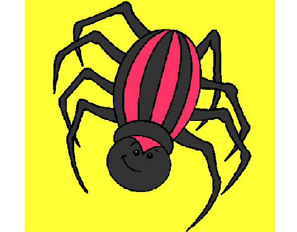 Coloring page Spider painted byKynKyn