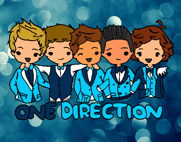 Coloring page One direction painted bycarrotgirl