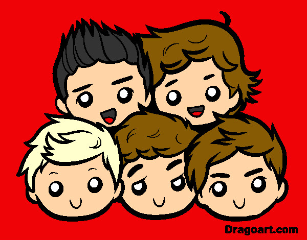 Coloring page One Direction 2 painted byMatt