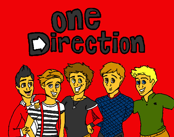 Coloring page One Direction 3 painted byBelen