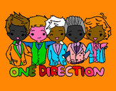 Coloring page One direction painted bySquirrel