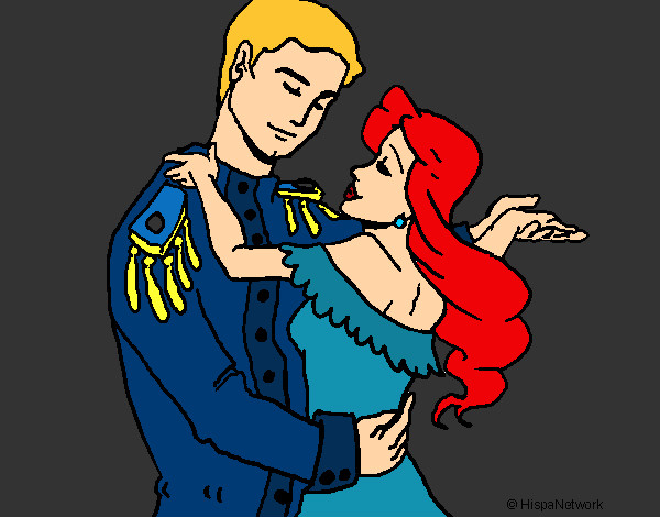 Coloring page Royal dance painted bykourichi23
