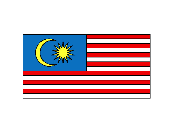 Coloring page Malaysia painted byjohn