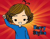 Coloring page Harry Styles painted byiluv1Dmore