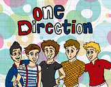Coloring page One Direction 3 painted byMichelle