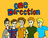 Coloring page One Direction 3 painted byMissy