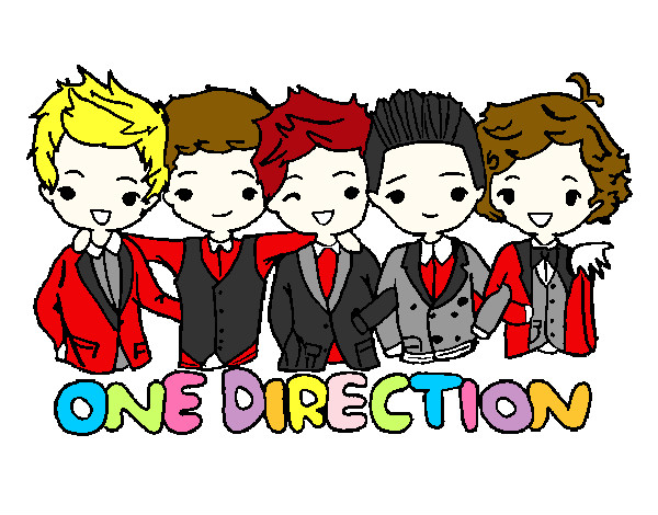 Coloring page One direction painted bymartinez