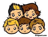 Coloring page One Direction 2 painted by abisaw9