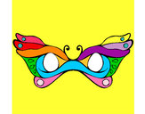 Coloring page Mask painted byBirdie