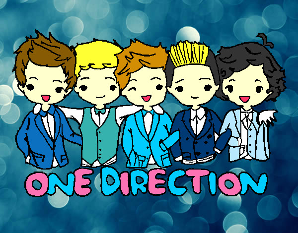 Coloring page One direction painted bypoppo